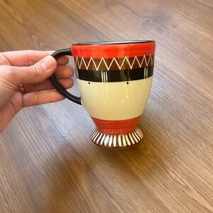 Limpopo Ceramics Colorful Handmade Mug with Geometric Design - Disney Parks